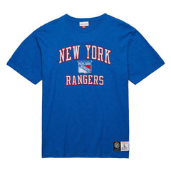 New York Rangers Mitchell & Ness Legendary Slub T-Shirt - Blue T-shirts