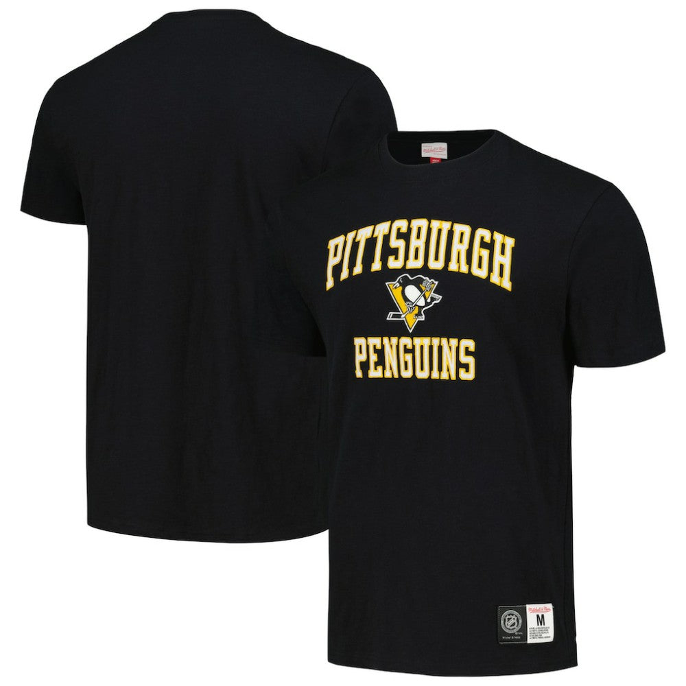 Pittsburgh Penguins Mitchell & Ness Legendary Slub T-Shirt - Black T-shirts