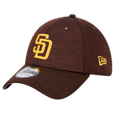 San Diego Padres Tech 39THIRTY Flex Hat Brown