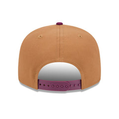 Los Angeles Angels Color Pack Two-Tone 9FIFTY Snapback Hat Brown/Purple