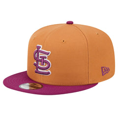 St. Louis Cardinals Color Pack Two-Tone 9FIFTY Snapback Hat Brown/Purple