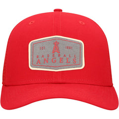 Los Angeles Angels Labeled 9SEVENTY Stretch-Snap Adjustable Hat Red