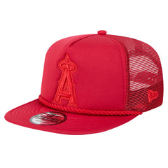 Los Angeles Angels Tone Foam Meshback Golfer Snapback Hat Red