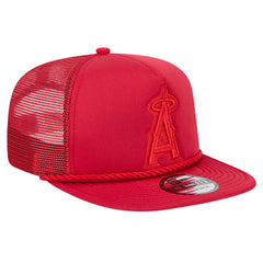 Los Angeles Angels Tone Foam Meshback Golfer Snapback Hat Red