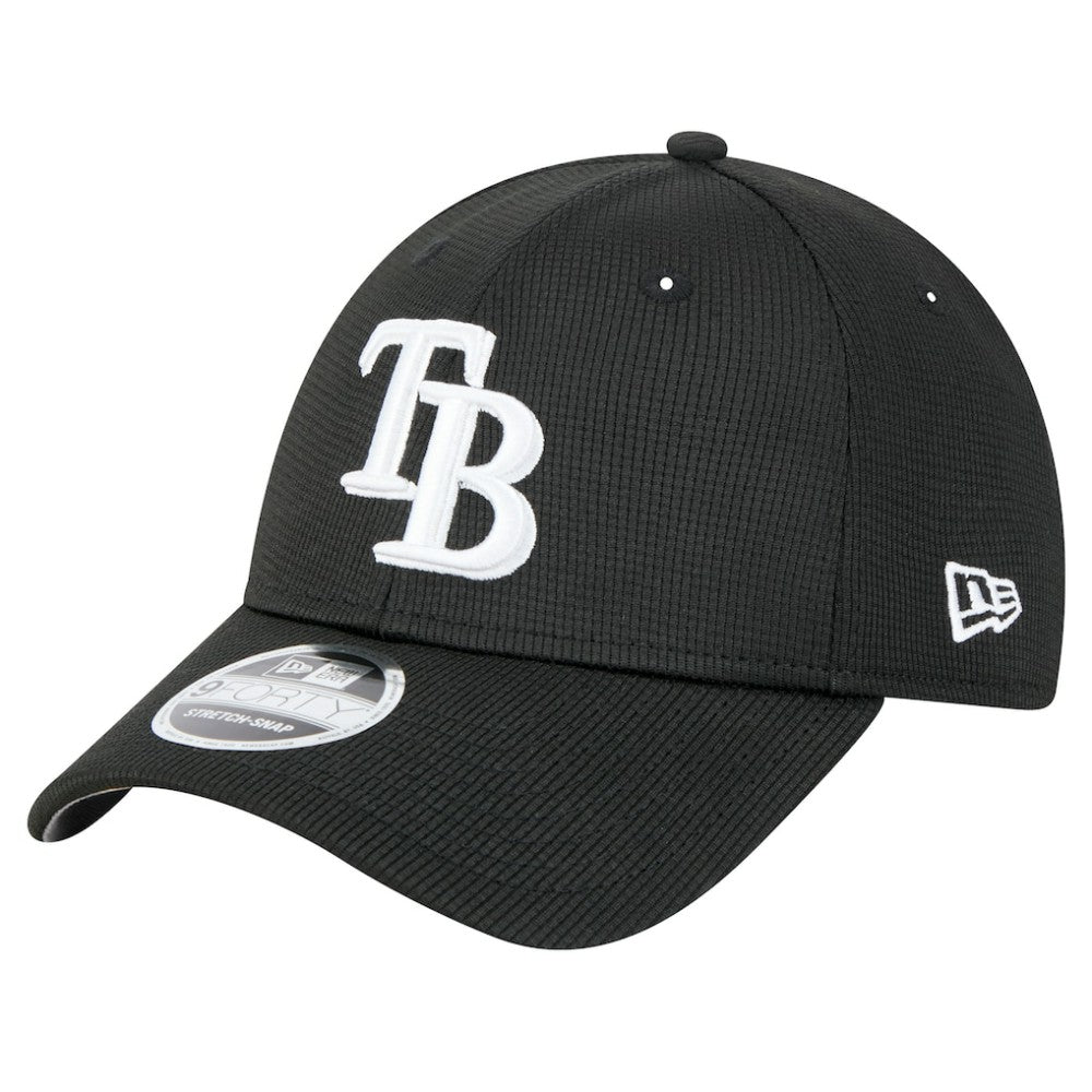Tampa Bay Rays Pivot 9FORTY Adjustable Hat Black