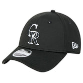 Colorado Rockies Pivot 9FORTY Adjustable Hat Black