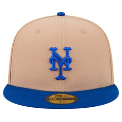 New York Mets 59FIFTY Fitted Hat Khaki