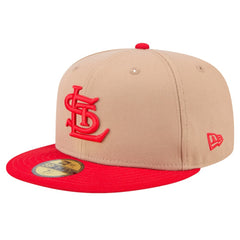 St. Louis Cardinals 59FIFTY Fitted Hat Khaki
