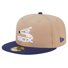 Chicago White Sox 59FIFTY Fitted Hat Khaki
