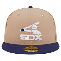 Chicago White Sox 59FIFTY Fitted Hat Khaki