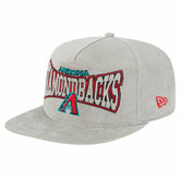 Arizona Diamondbacks Gray Corduroy Golfer Snapback Hat