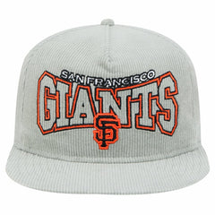 San Francisco Giants Gray Corduroy Golfer Snapback Hat
