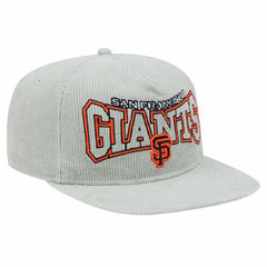 San Francisco Giants Gray Corduroy Golfer Snapback Hat