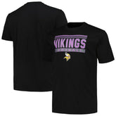 Minnesota Vikings Big & Tall Pop T-Shirt - Black on sale
