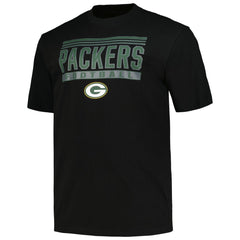 Green Bay Packers Big & Tall Pop T-Shirt - Black sale