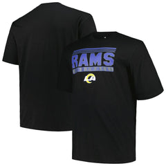 Los Angeles Rams Big & Tall Pop T-Shirt - Black outlet