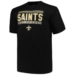 New Orleans Saints Big & Tall Pop T-Shirt - Black online