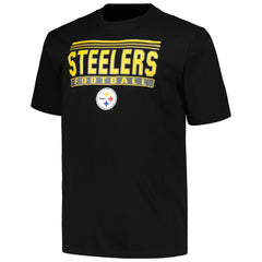 Pittsburgh Steelers Big & Tall Pop T-Shirt - Black cheap