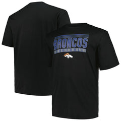 Denver Broncos Big & Tall Pop T-Shirt - Black outlet