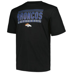 Denver Broncos Big & Tall Pop T-Shirt - Black outlet