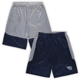 Tennessee Titans Big & Tall Team Logo Shorts - Navy discount