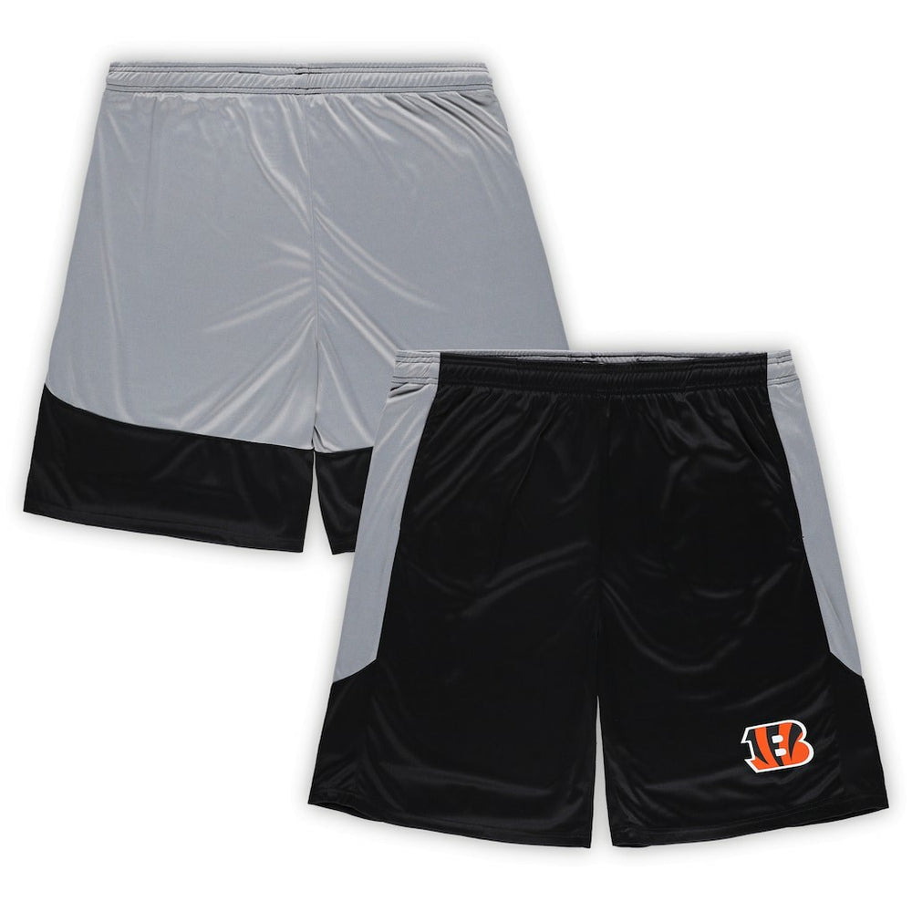 Cincinnati Bengals Big & Tall Team Logo Shorts - Black sale