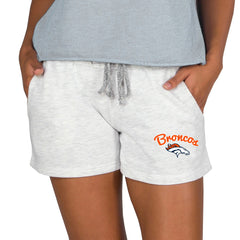 Denver Broncos Concepts Sport Women's Mainstream Terry Lounge Shorts - Oatmeal outlet