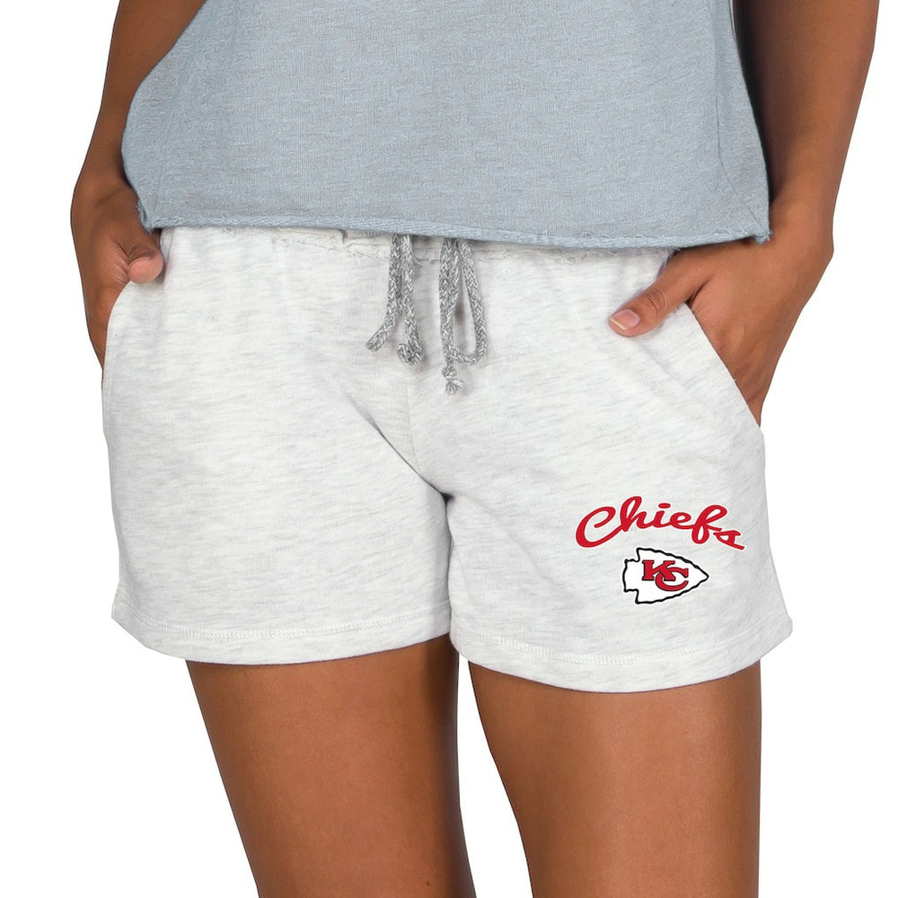 Kansas City Chiefs Concepts Sport Women's Mainstream Terry Lounge Shorts - Oatmeal discount