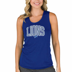 Detroit Lions Concepts Sport Women's Marathon Racer Back Tank Top - Blue on sale