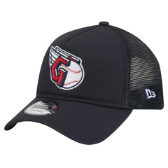 Cleveland Guardians 9FORTY A-Frame Trucker Adjustable Hat Navy