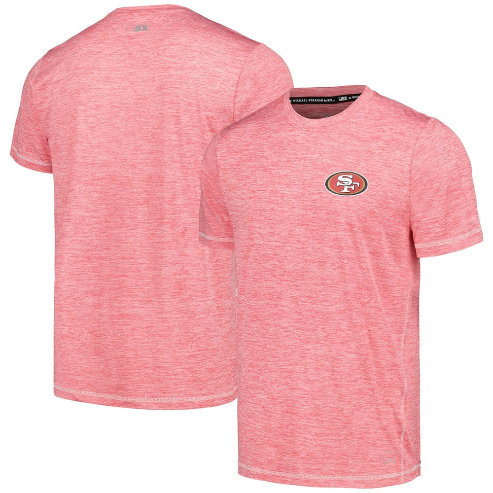 San Francisco 49ers MSX by Michael Strahan Motion Space-Dye T-Shirt - Scarlet for sale
