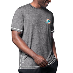 Miami Dolphins MSX by Michael Strahan Motion Space-Dye T-Shirt - Black on sale