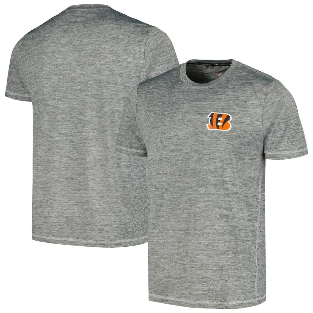 Cincinnati Bengals MSX by Michael Strahan Motion Space-Dye T-Shirt - Black for sale