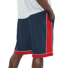 New England Patriots Starter Fan Favorite Fashion Shorts - Navy/Red for sale