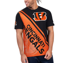 Cincinnati Bengals Starter Finish Line Extreme Graphic T-Shirt - Black/Orange online