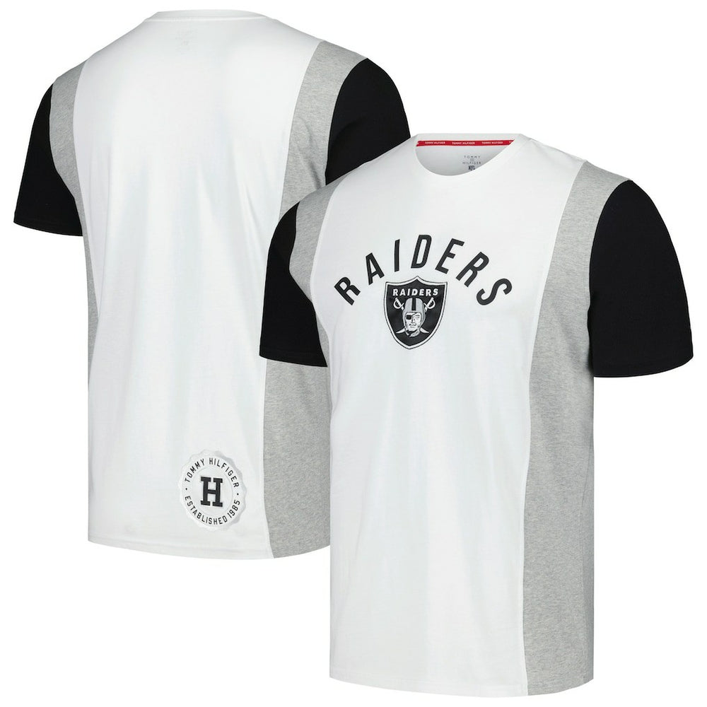 Las Vegas Raiders Tommy Hilfiger Philip T-Shirt - White outlet