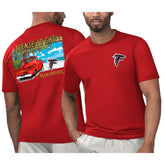 Atlanta Falcons Margaritaville Licensed to Chill T-Shirt - Red for sale