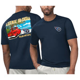 Tennessee Titans Margaritaville Licensed to Chill T-Shirt - Navy for sale