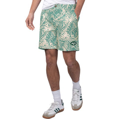 New York Jets Margaritaville Sandwashed Monstera Print Amphib Shorts - Green online
