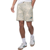 Miami Dolphins Margaritaville Sandwashed Monstera Print Amphib Shorts - Gray sale