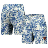 Chicago Bears Margaritaville Sandwashed Monstera Print Amphib Shorts - Navy discount