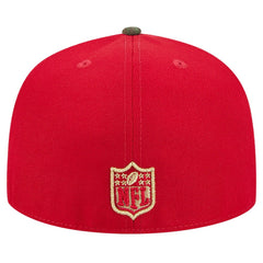 New Era San Francisco 49ers Scarlet Active Two-Tone Camo 59FIFTY Fitted Hat online
