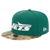 New Era New York Jets Green Active Two-Tone Camo 59FIFTY Fitted Hat cheap