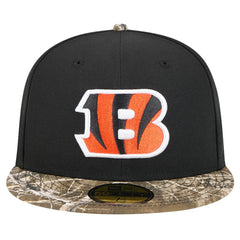 New Era Cincinnati Bengals Black Active Two-Tone Camo 59FIFTY Fitted Hat discount