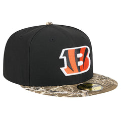 New Era Cincinnati Bengals Black Active Two-Tone Camo 59FIFTY Fitted Hat discount