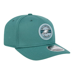 Philadelphia Eagles New Era Adventure Patched 9SEVENTY Stretch-Snap Adjustable Hat - Midnight Green discount