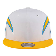 Los Angeles Chargers New Era Helmet 9FIFTY Snapback Hat - White discount