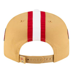 San Francisco 49ers New Era Throwback Helmet 9FIFTY Snapback Hat - Gold cheap