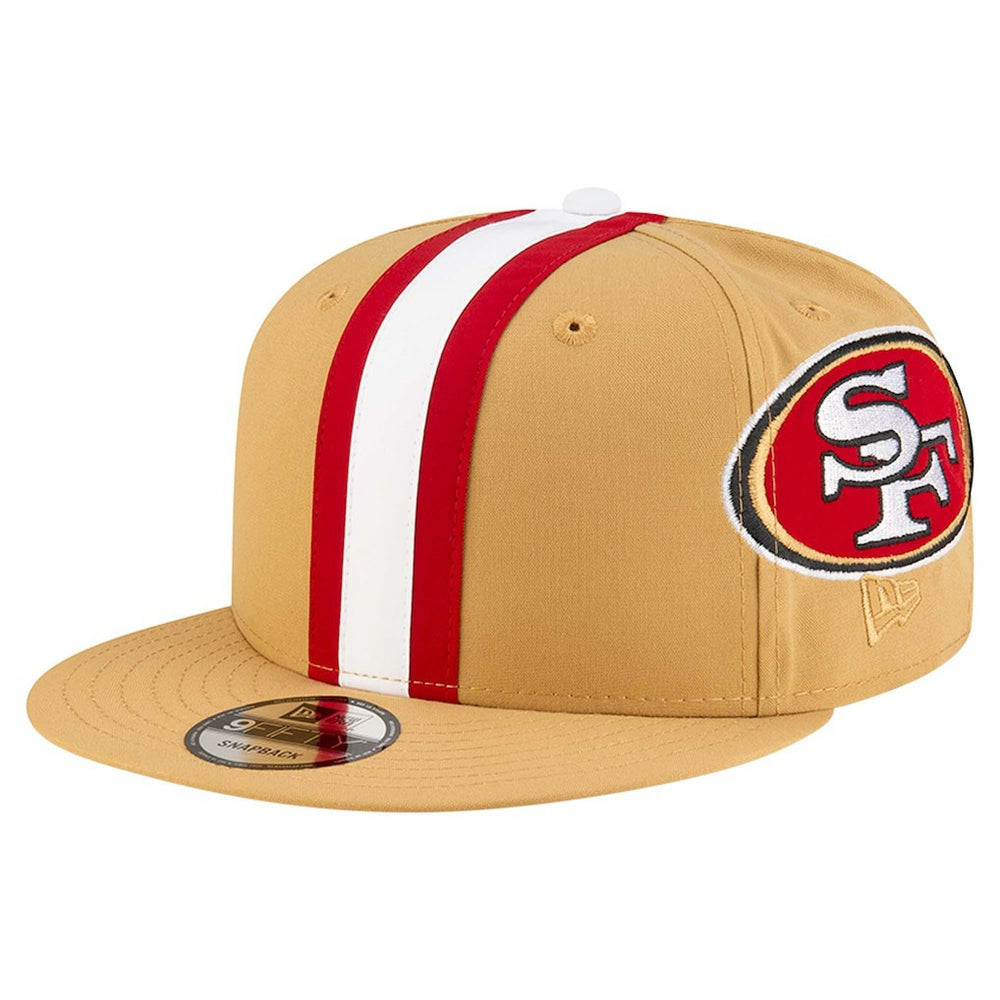 San Francisco 49ers New Era Helmet 9FIFTY Snapback Hat - Gold sale