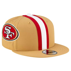San Francisco 49ers New Era Helmet 9FIFTY Snapback Hat - Gold sale